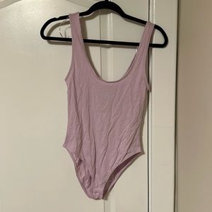 Zara light purple bodysuit